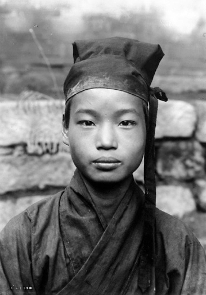 图片[9]-Old photos of Huashan Mountain in 1935 Taoist temple, Taoist priest and beautiful scenery-China Archive