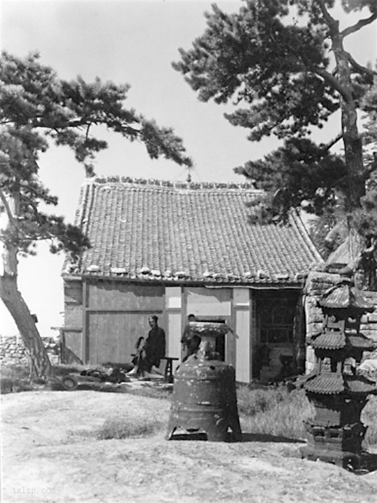 图片[15]-Old photos of Huashan Mountain in 1935 Taoist temple, Taoist priest and beautiful scenery-China Archive