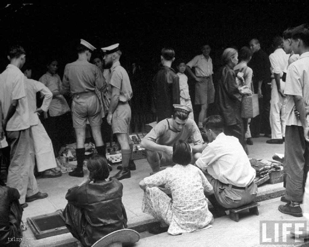 图片[5]-Old photos of Hong Kong in September 1945-China Archive