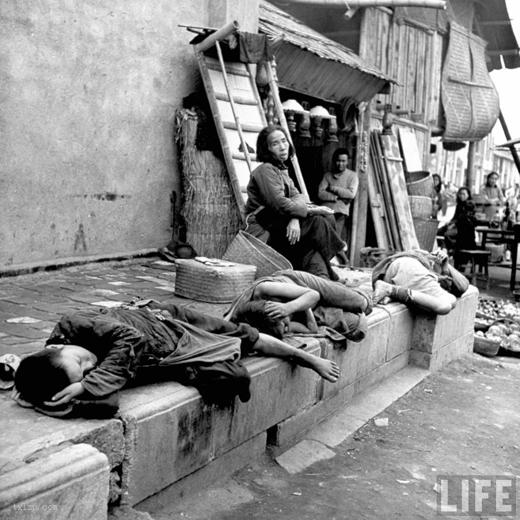 图片[4]-Old photos of the Hunan famine in 1946-China Archive