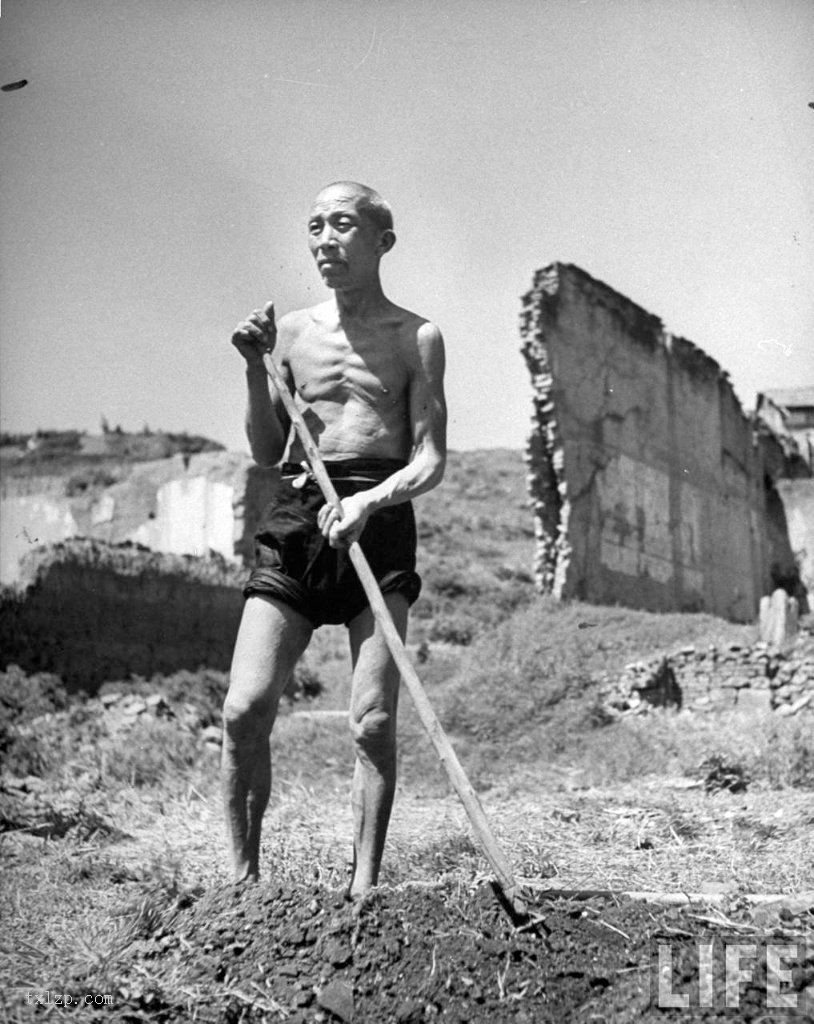 图片[8]-Old photos of the Hunan famine in 1946-China Archive