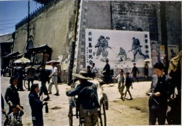 图片[2]-Old photos: color photos of Chinese cities in the 1940s-China Archive