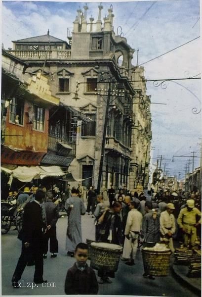 图片[13]-Old photos: color photos of Chinese cities in the 1940s-China Archive