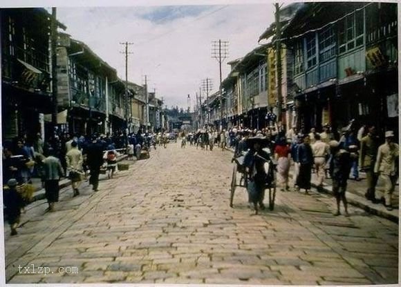 图片[11]-Old photos: color photos of Chinese cities in the 1940s-China Archive