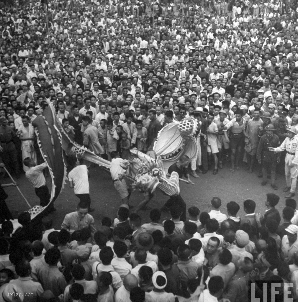 图片[5]-Old documentary photos of Chongqing celebrating the victory of the Anti Japanese War in September 1945-China Archive