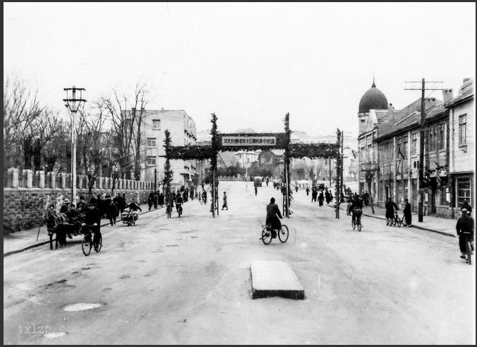 图片[8]-Old Photos of Qingdao Street Scenes in 1946 (Part 1)-China Archive