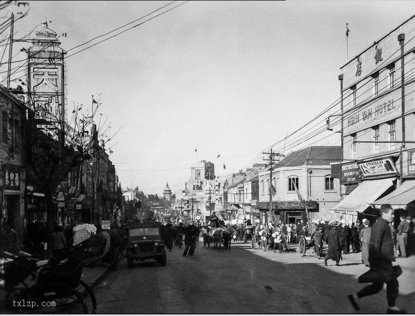 图片[16]-Old Photos of Qingdao Street Scenes in 1946 (Part 1)-China Archive