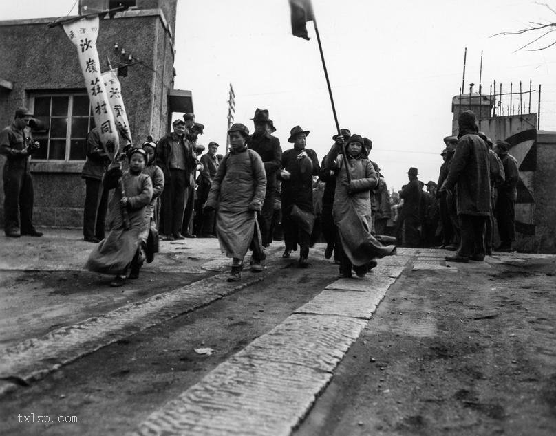 图片[5]-Old Photos of Qingdao Street Scenes in 1946 (Part 2)-China Archive