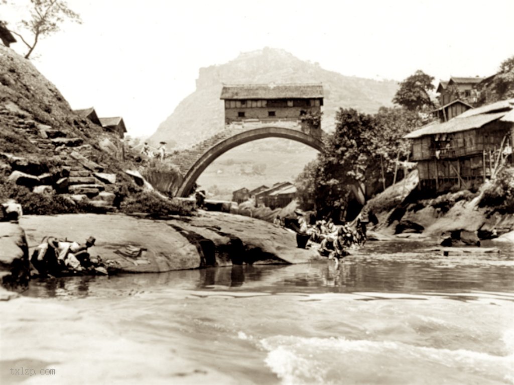 图片[1]-Old photos of Wanxian County, Sichuan in 1926-China Archive