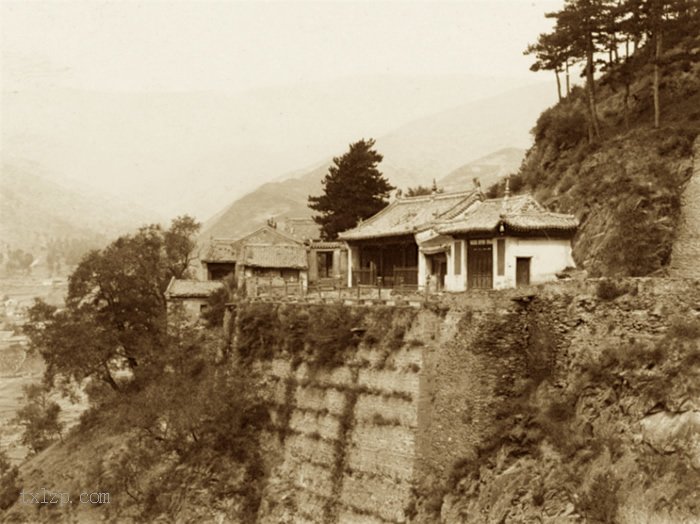 图片[1]-In 1928, a photo of the cultural landscape of Mount Wutai in Shanxi-China Archive