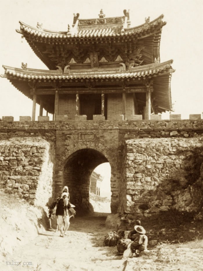 图片[3]-In 1928, a photo of the cultural landscape of Mount Wutai in Shanxi-China Archive
