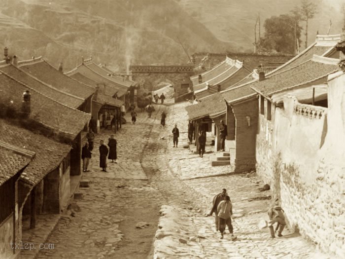 图片[7]-In 1928, a photo of the cultural landscape of Mount Wutai in Shanxi-China Archive