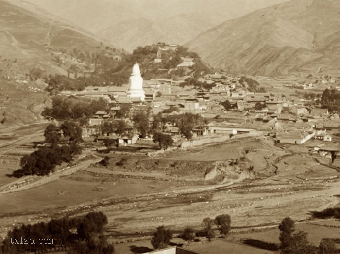 图片[4]-In 1928, a photo of the cultural landscape of Mount Wutai in Shanxi-China Archive