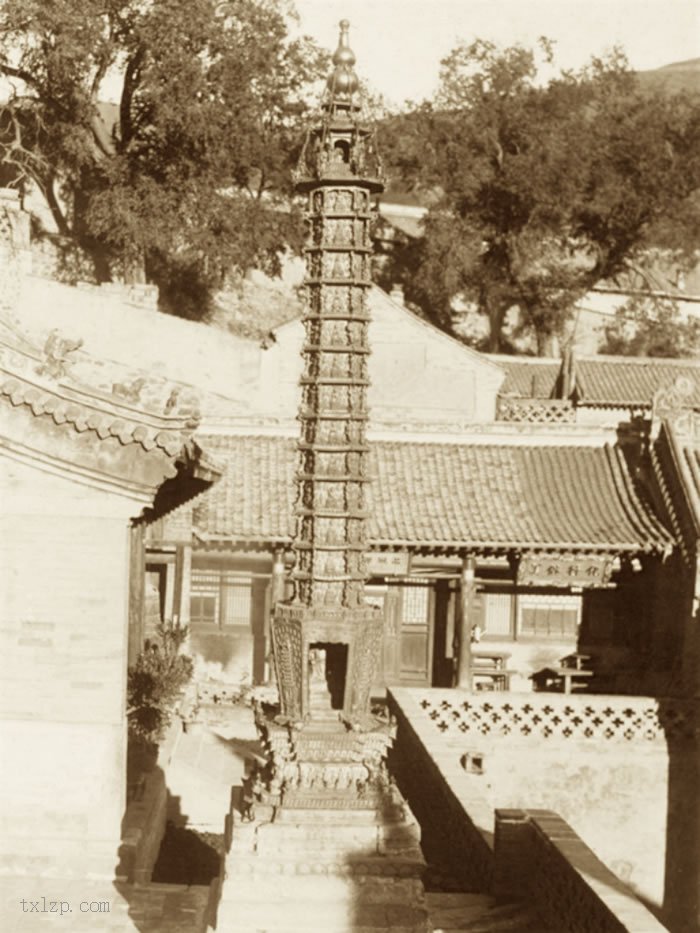 图片[9]-In 1928, a photo of the cultural landscape of Mount Wutai in Shanxi-China Archive