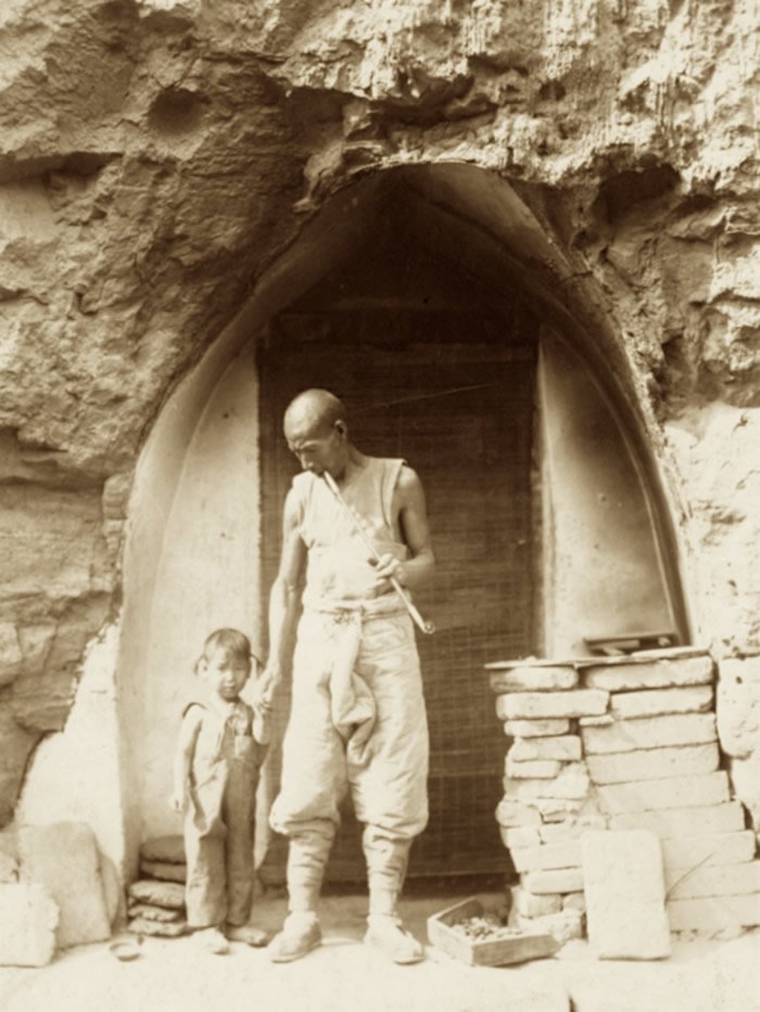 图片[9]-Photo of Shanxi people’s cave life in 1928-China Archive