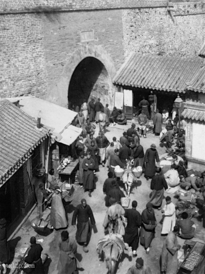图片[8]-Old photos of street markets in Yantai, Shandong in 1931-China Archive