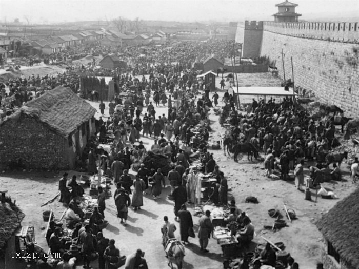 图片[9]-Old photos of street markets in Yantai, Shandong in 1931-China Archive