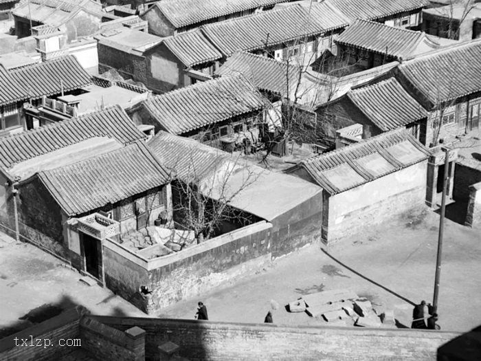 图片[3]-Old photos of Beijing quadrangles in 1945-China Archive