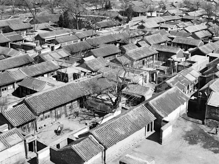 图片[1]-Old photos of Beijing quadrangles in 1945-China Archive