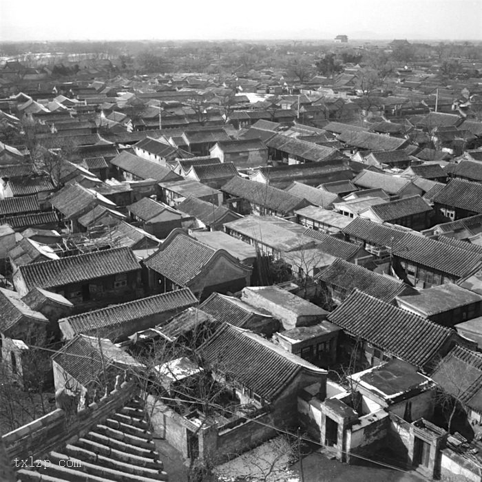图片[6]-Old photos of Beijing quadrangles in 1945-China Archive