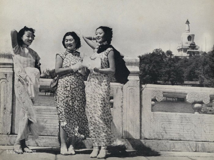 图片[1]-Eye opening life photos of fashionable women in the Republic of China-China Archive