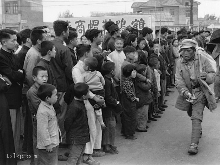 图片[1]-Live shot of the PLA entering Nanjing in April 1949-China Archive