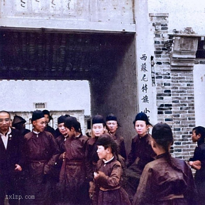 图片[4]-Old photo of Dewang Mansion, Sunit Right Banner, Inner Mongolia, 1939-China Archive