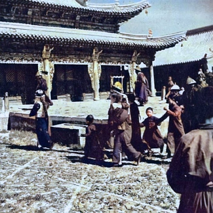 图片[9]-Old photo of Dewang Mansion, Sunit Right Banner, Inner Mongolia, 1939-China Archive