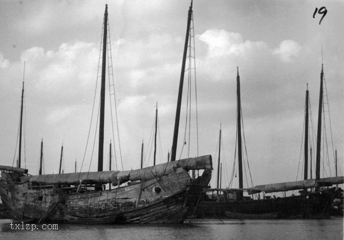 图片[1]-The old picture of Guangzhou Pearl River in Shakford’s Chinese Photos in 1930-China Archive