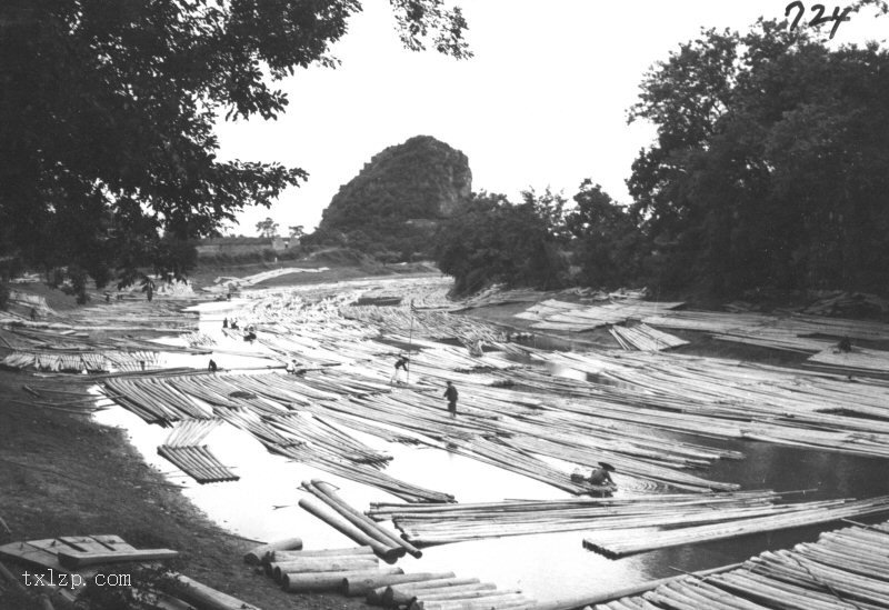 图片[2]-Old photos of Guangxi Guijiang River scenery in 1930-China Archive
