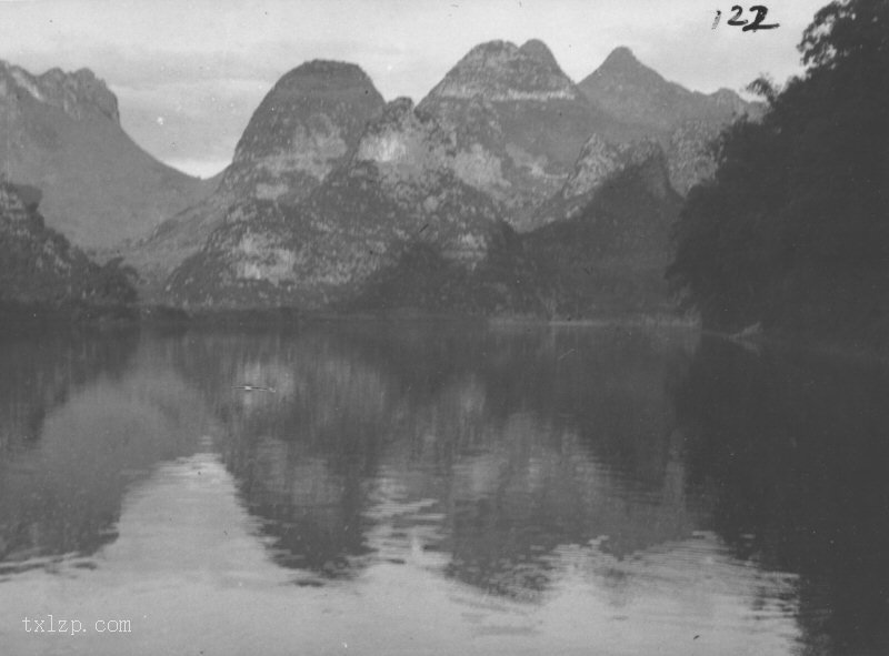 图片[5]-Old photos of Lijiang River scenery in Guangxi in 1930-China Archive