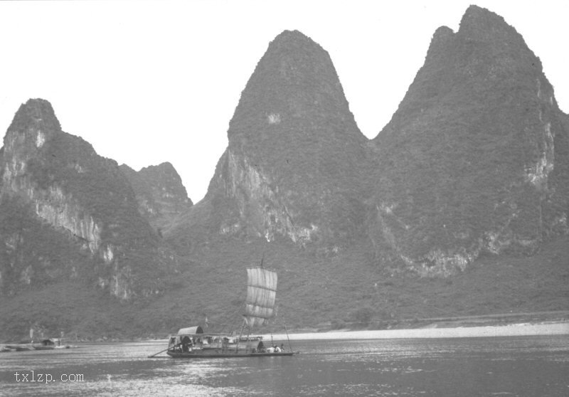 图片[19]-Old photos of Lijiang River scenery in Guangxi in 1930-China Archive