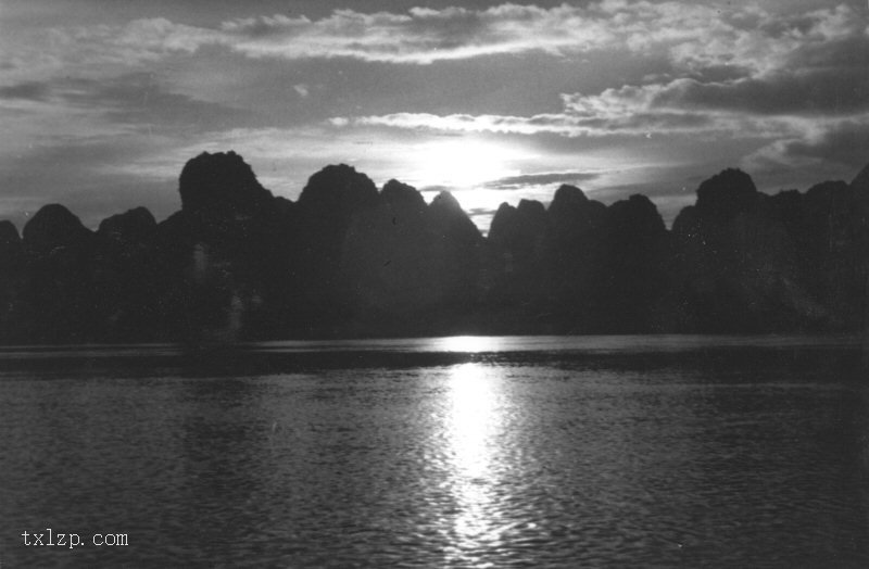 图片[1]-Old photos of Lijiang River scenery in Guangxi in 1930-China Archive