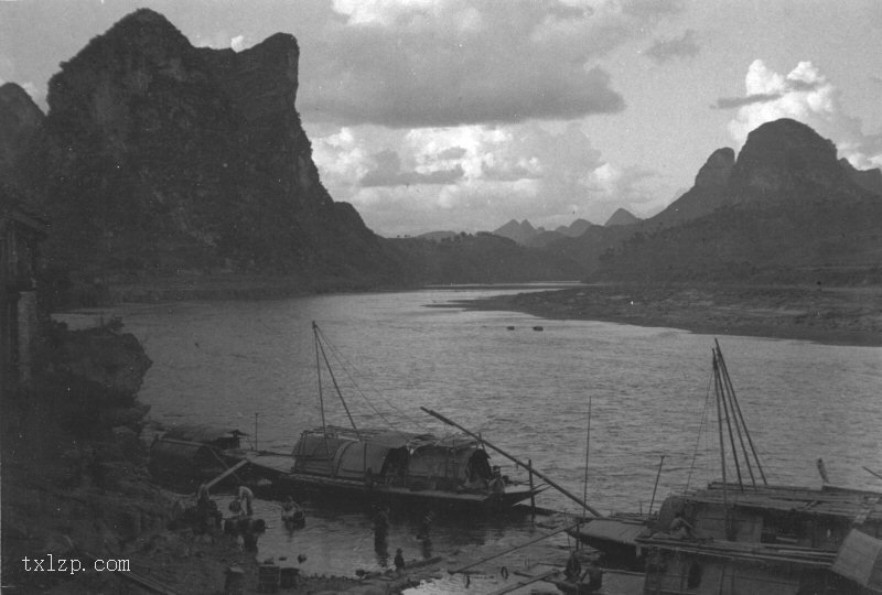 图片[21]-Old photos of Lijiang River scenery in Guangxi in 1930-China Archive