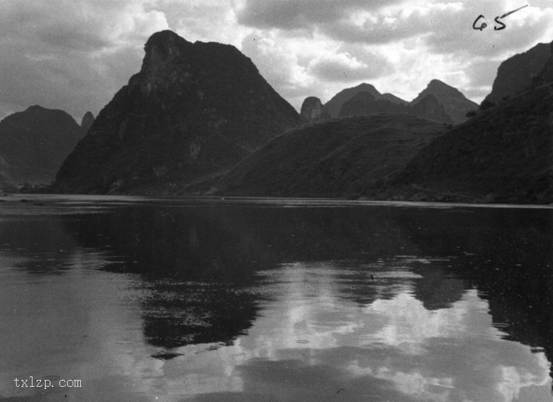 图片[2]-Old photos of Lijiang River scenery in Guangxi in 1930-China Archive