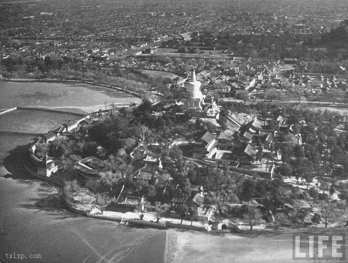 图片[3]-A rare old aerial view of Peiping from 1946 to 1948-China Archive