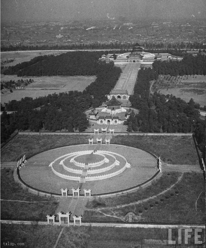 图片[4]-A rare old aerial view of Peiping from 1946 to 1948-China Archive