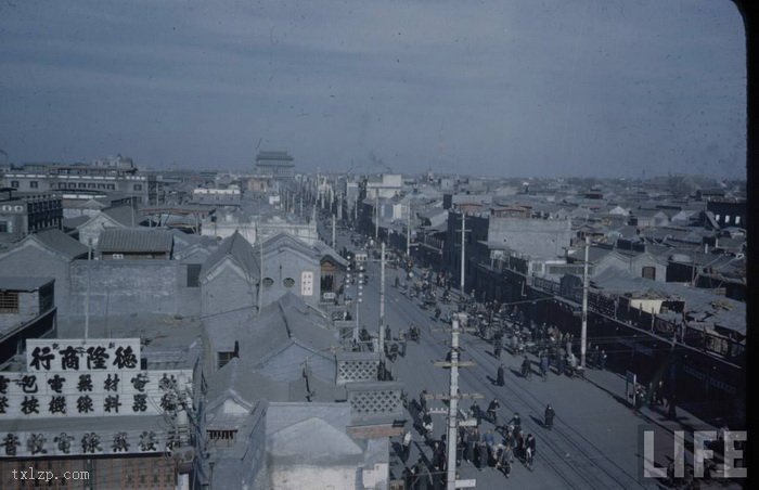 图片[8]-A rare old aerial view of Peiping from 1946 to 1948-China Archive