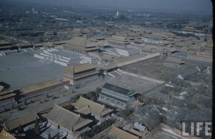 图片[6]-A rare old aerial view of Peiping from 1946 to 1948-China Archive