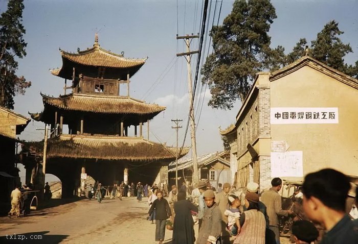 图片[1]-Photo taken by British general in Kunming, Yunnan in November 1945-China Archive