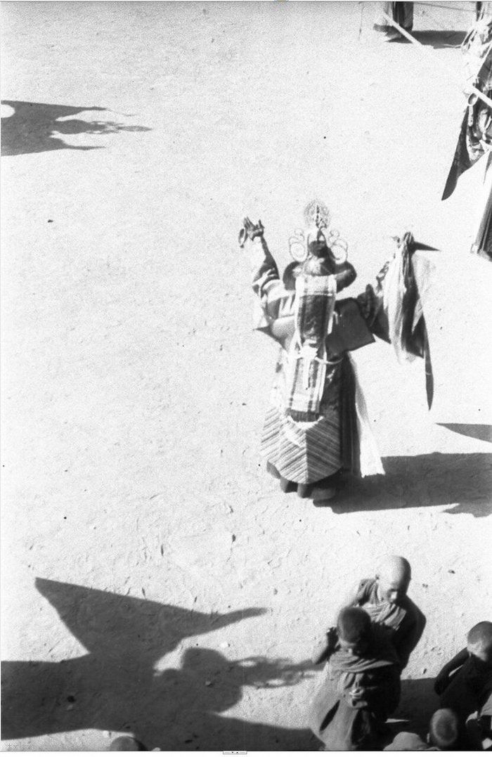 图片[12]-Picture of Lama’s Sacrificial Ceremony in Labrang Temple, Xiahe, Gansu in 1932-China Archive