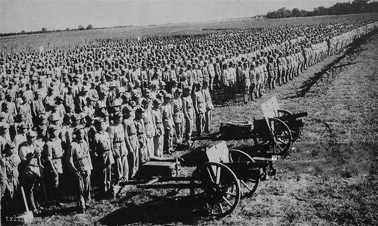 图片[1]-Photo of the River Crossing Campaign in 1949-China Archive