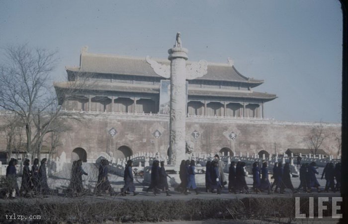 图片[3]-Real old photos of Tian’anmen Square in 1940s-China Archive