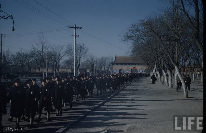 图片[4]-Real old photos of Tian’anmen Square in 1940s-China Archive