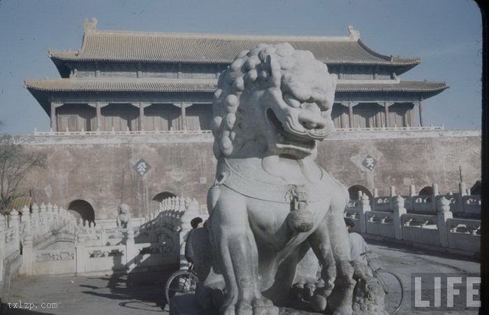 图片[2]-Real old photos of Tian’anmen Square in 1940s-China Archive