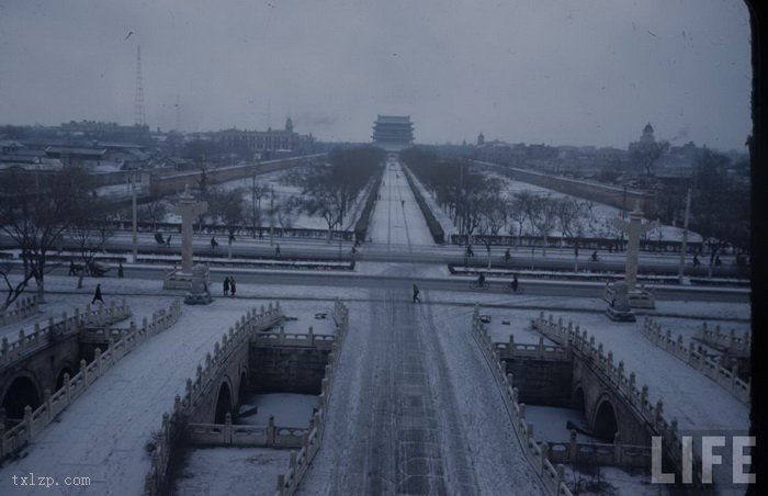 图片[8]-Real old photos of Tian’anmen Square in 1940s-China Archive