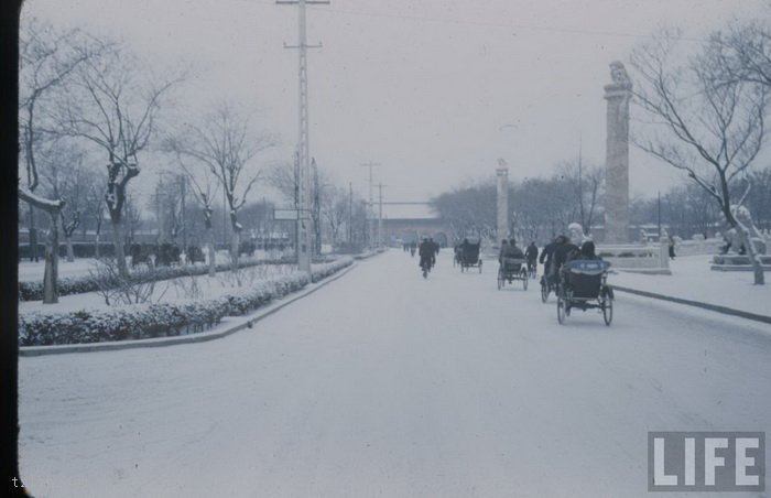 图片[12]-Real old photos of Tian’anmen Square in 1940s-China Archive