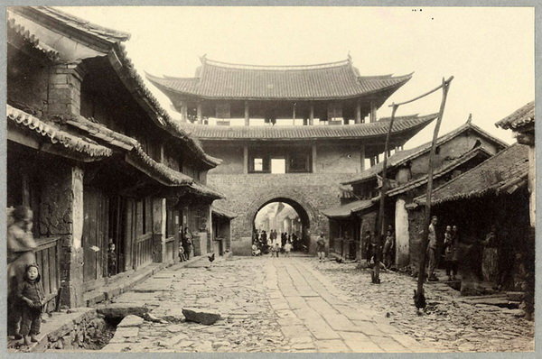 图片[1]-The old photo of Simao, Yunnan in 1922 was taken by Locke-China Archive