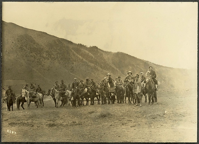 图片[19]-An old photo of Gansu in 1925 A hundred years ago, the style and features of Zhuoni Huangyuan in Dangchang, Lanzhou-China Archive