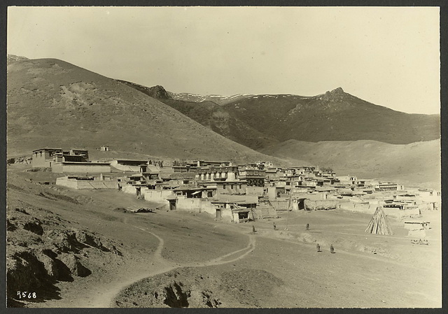 图片[11]-An old photo of Gansu in 1925 A hundred years ago, the style and features of Zhuoni Huangyuan in Dangchang, Lanzhou-China Archive